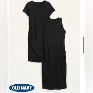 2 pack Old Navy Maternity bodycon dresses